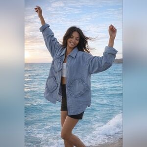 LOREEN made in turkey Rain repellent jacket L